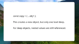 JavaScript Objects Part 2 - Advanced