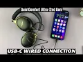 How To Connect Bose Quiet Comfort Ultra 2 Headphones via USB-C Cable