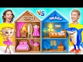 Download Lagu We Build Amazing House | Ballerina Cappuccina vs Tralalero Tralala by Multi DO Smile