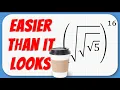 How to Do a Nested Radical Problem