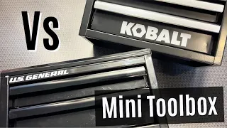 KOBALT Vs US General mini Tool Box