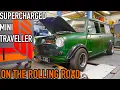 Download Lagu TAKING MY SUPERCHARGED MINI TRAVELLER TO THE ROLLING ROAD - VMAXSCART - Big Bogey Part 13.