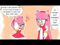 Sonic Amy Meet Their Future Selves Sonic Comic Dub Sonamy