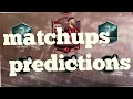 Matchups predictions by Reddit FIFA MOBILE 18