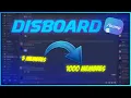 CONFIGURER DISBOARD Et GAGNER Des MEMBRES sur Discord