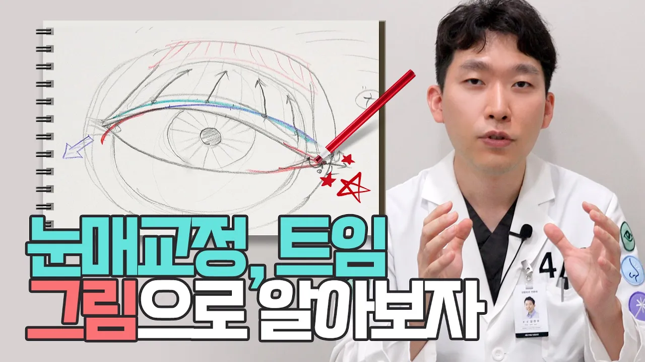 쌍꺼풀 수술 궁금증! 이번엔 눈매교정&앞트임&뒤트임이다!! 그림으로 이해하는 핵심 포인트! 👀✨_[4월31일 성형외과]
