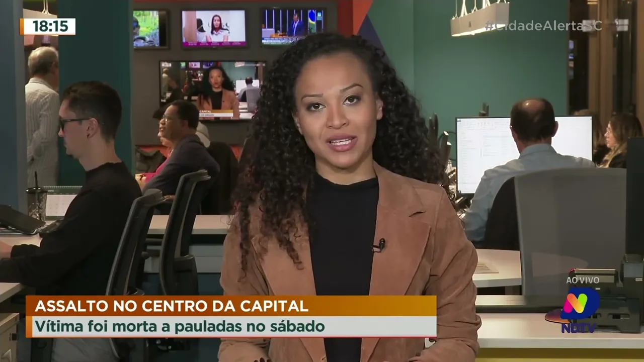 Homem morre após ser vítima de assalto por quatro suspeitos, em Florianópolis