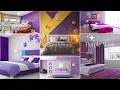 Purple Two Color Combination For Bedroom Walls DON T MISS THIS