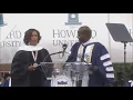 Cheers and boos greet Mayor Bowser at Howard University graduation