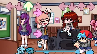 Friday Night Funkin VS Monika Doki Doki Takeover Plus FNF Mod 