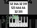 Shawn The Sheep Intro Piano #4