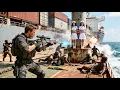 【Youth Movie】海盜殺害船員挾持人質準備逃跑，哪料特種兵王從海中潛入登船，手持狙擊槍，一人就將船上1000名海盜殲滅！