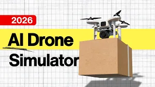 Learn AI Drone Programming in a Simulator Pysimverse with Python 2026