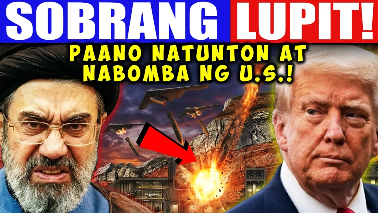 Outline Video UNDERGROUND MISSION! Paano Nahanap at Nabomba ng U.S. ang IRAN Underground Missiles Facility
