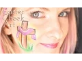 Easter Cross Cheek Art Face Painting
