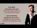 Download Lagu Finneas - Break My Heart Again | Lirik Terjemahan