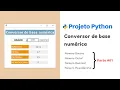 Calculadora de conversao de base numerica usando Python Projeto Python - Parte