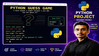 Python Project for Beginners Build a Number Guessing Game Step-by-Step