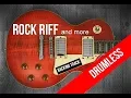 Drumless Backing Track /  Rock Guitar Riff /  No Drums Jam Track