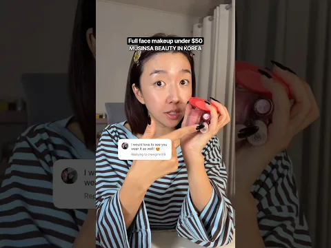 Full face makeup under $50 at Musina Beauty in Korea (competitor of Olive Young)