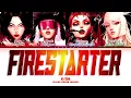 K/DA (ft. MIYEON and SOYEON of i-dle, Sophie Powers, Mimi Webb) 'FIRESTARTER' (Color Coded Lyrics)