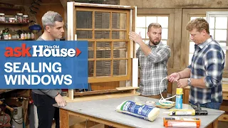 Window Air Sealing Techniques Ask This Old House 