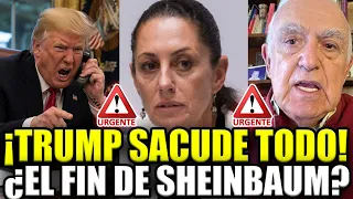 🚨URGENTE ¡TRUMP SACUDE MÉXICO Y ACORRALA A SHEINBAUM! RUCKAUF SOBRE EL CASO ROCHA MOYA