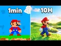 Recreating Mario in 1 minute vs 10 hours