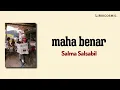 maha benar Salma Salsabil Lirik