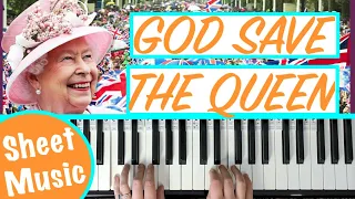 how to play god save the king british national anthem piano tutorial