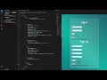 Code a Gradient Sign Up and Log In Form UI with HTML CSS and JavaScript CodeDasher
