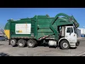 Waste Management Tucson Diesel Front Loader Compilation