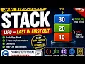 Stack in C Push Pop Peek isEmpty isFull Data Structures Tutorial for Beginners