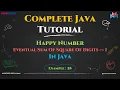Happy Number In Java Explained Step-by-Step Master In Looping in Java