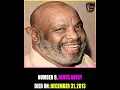 Remembering James Avery star of The Fresh Prince of Bel-Air who passed away at 68