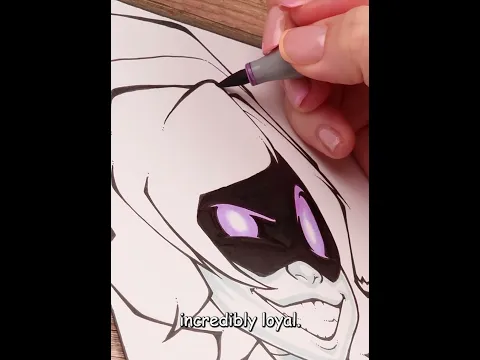 Drawing Uzi Doorman from Murder Drones