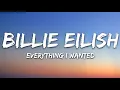 Download Lagu Billie Eilish - everything i wanted (Lyrics)