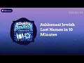 Ashkenazi Jewish Last Names in 10 Minutes Everything Jewish - 10 Minutes at a Time