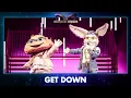 Download Lagu Champignon \u0026 Konijn - 'Get Down' | The Masked Singer | seizoen 3 | VTM