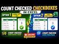 Excel Checkboxes Made Easy COUNTIF SUM