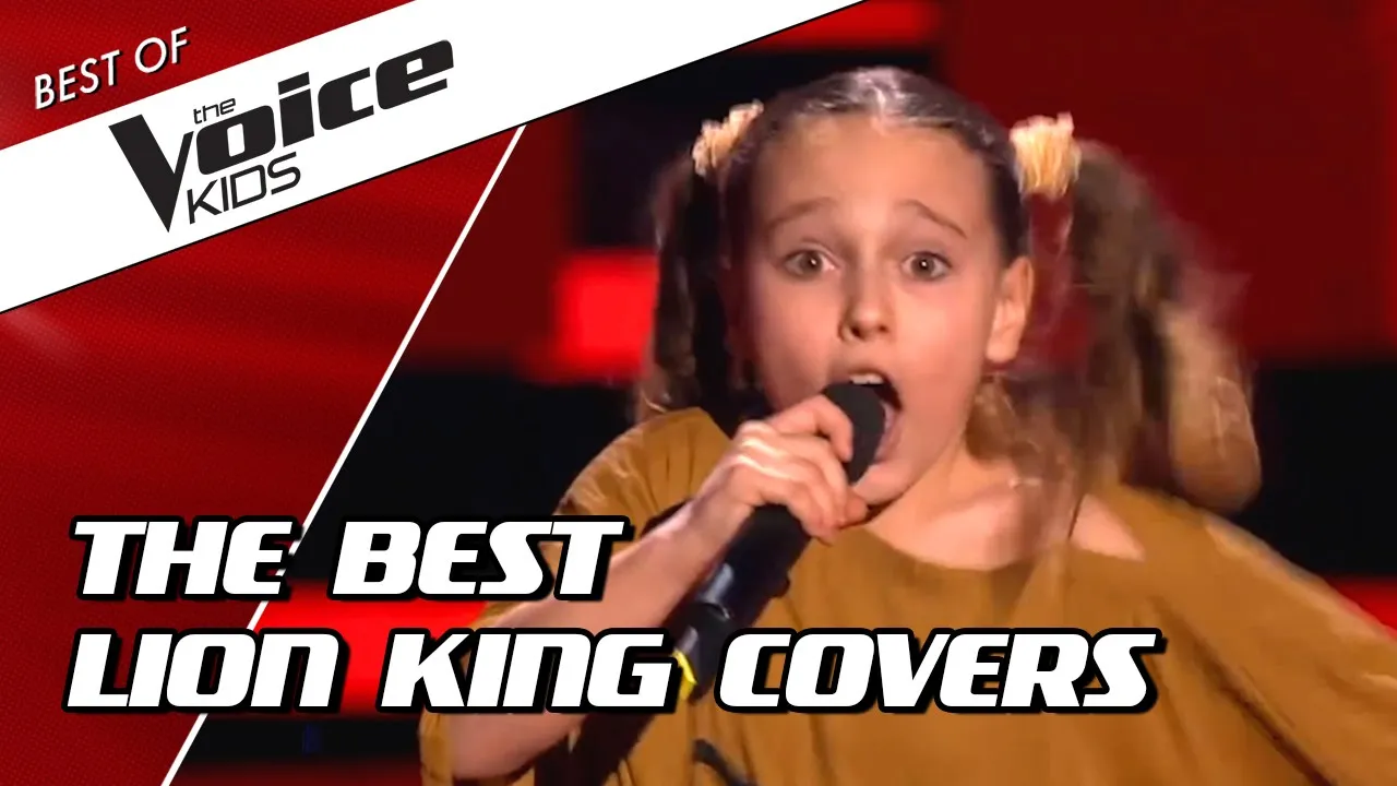 TOP 10 | FANTASTIC LION KING covers in The Voice Kids