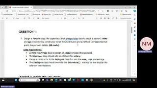 Practice inheritance in Java 2025