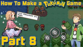 How To Make A Pokemon Game - Part 8 Text Commands and Fonts