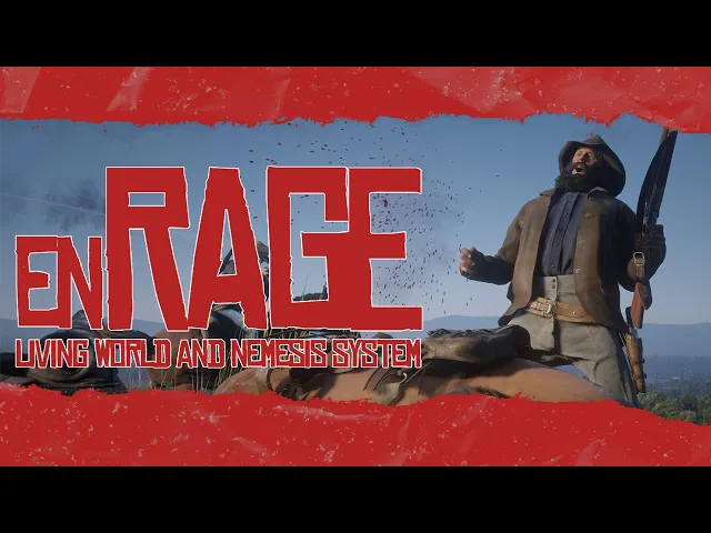 enRAGE Trailer | Living World & Nemesis System Mod for RDR 2