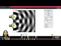 Navigation of Wave Interference PhET simulation
