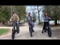 E-Bike Ride to the Cave Point Overlook in Door County