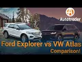 2021 Ford Explorer vs 2021 Volkswagen Atlas Which is better Comparison