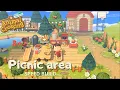 Building a Picnic Area in Animal Crossing New Horizons - Speed Build