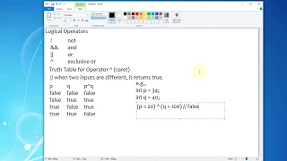 Java Tutorial 20 - Logical Operators