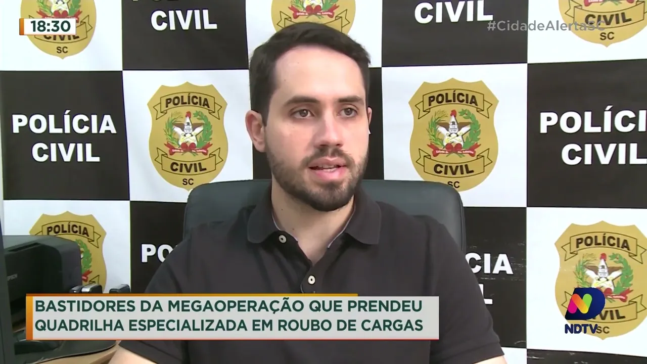 Bastidores da megaoperação que prendeu quadrilha especializada em roubo de cargas